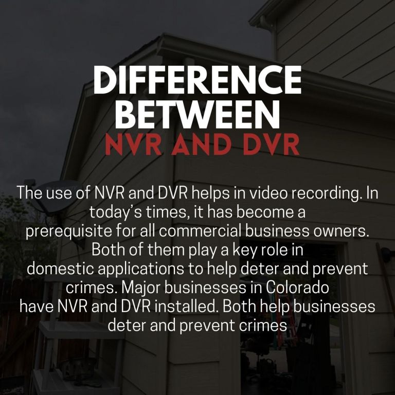 Difference between NVR and DVR Security Surveillance System
