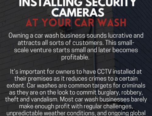 Installing Security Cameras at Your Car Wash