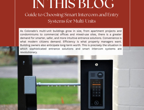 Guide to Choosing Smart Intercom and Entry Systems for Multi-Units