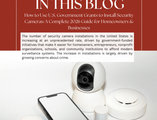 U.S. Government Grants for Security Cameras: A Simple 2026 Guide for Homes and Businesses