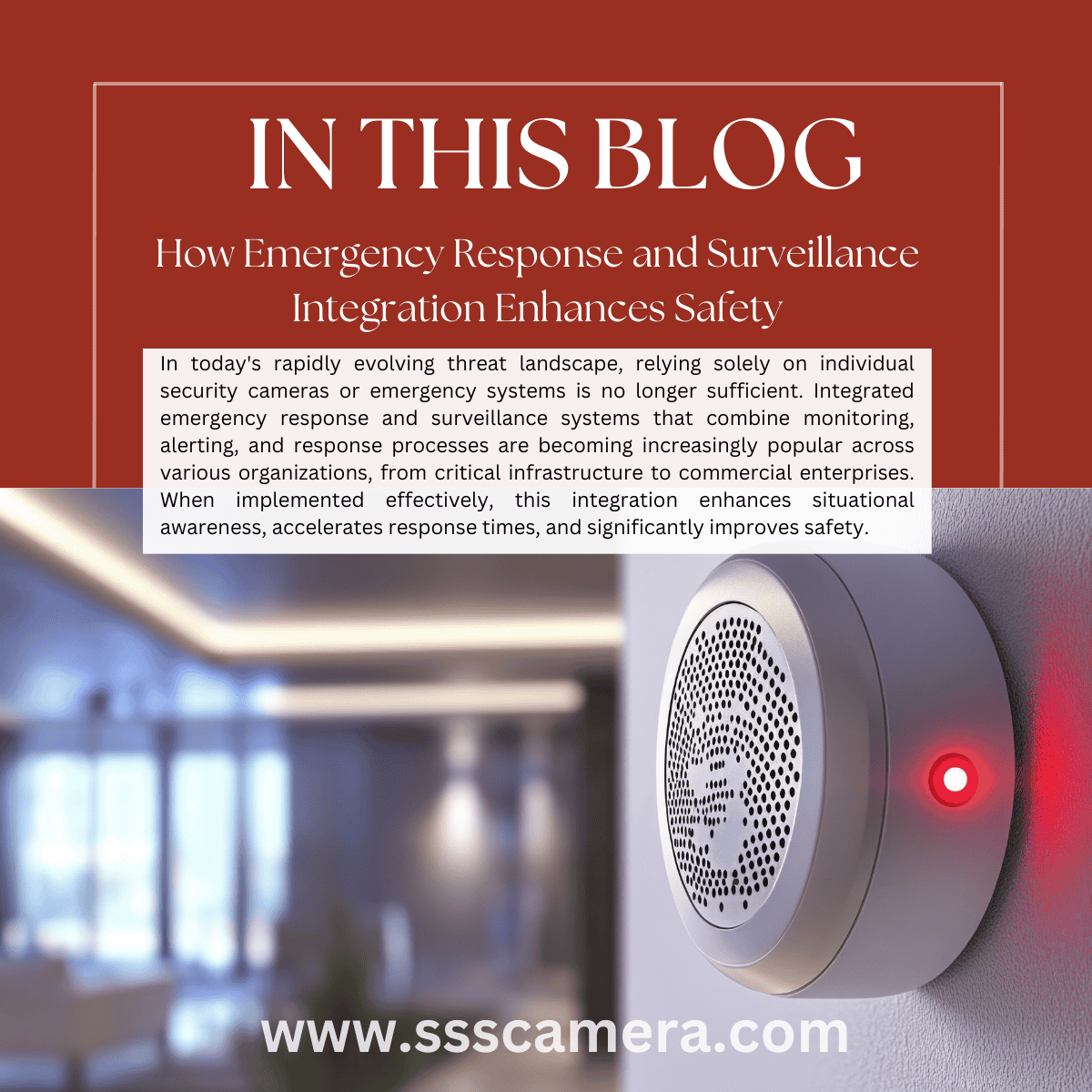 Emergency Response and Surveillance Emergency Response and Surveillance