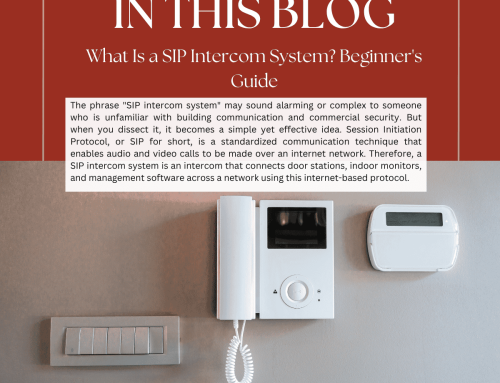 What Is a SIP Intercom System? Beginner’s Guide