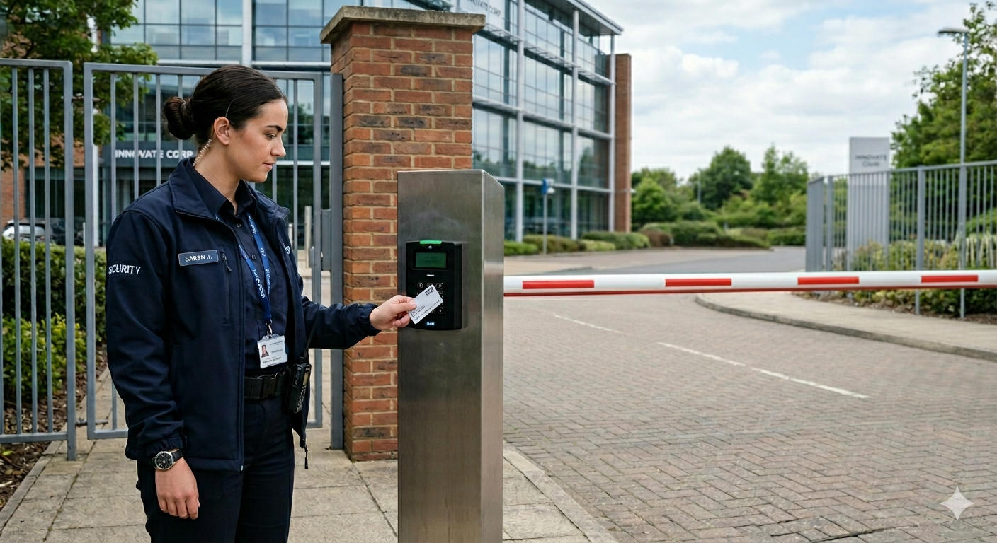 access control with barrier access control with barrier