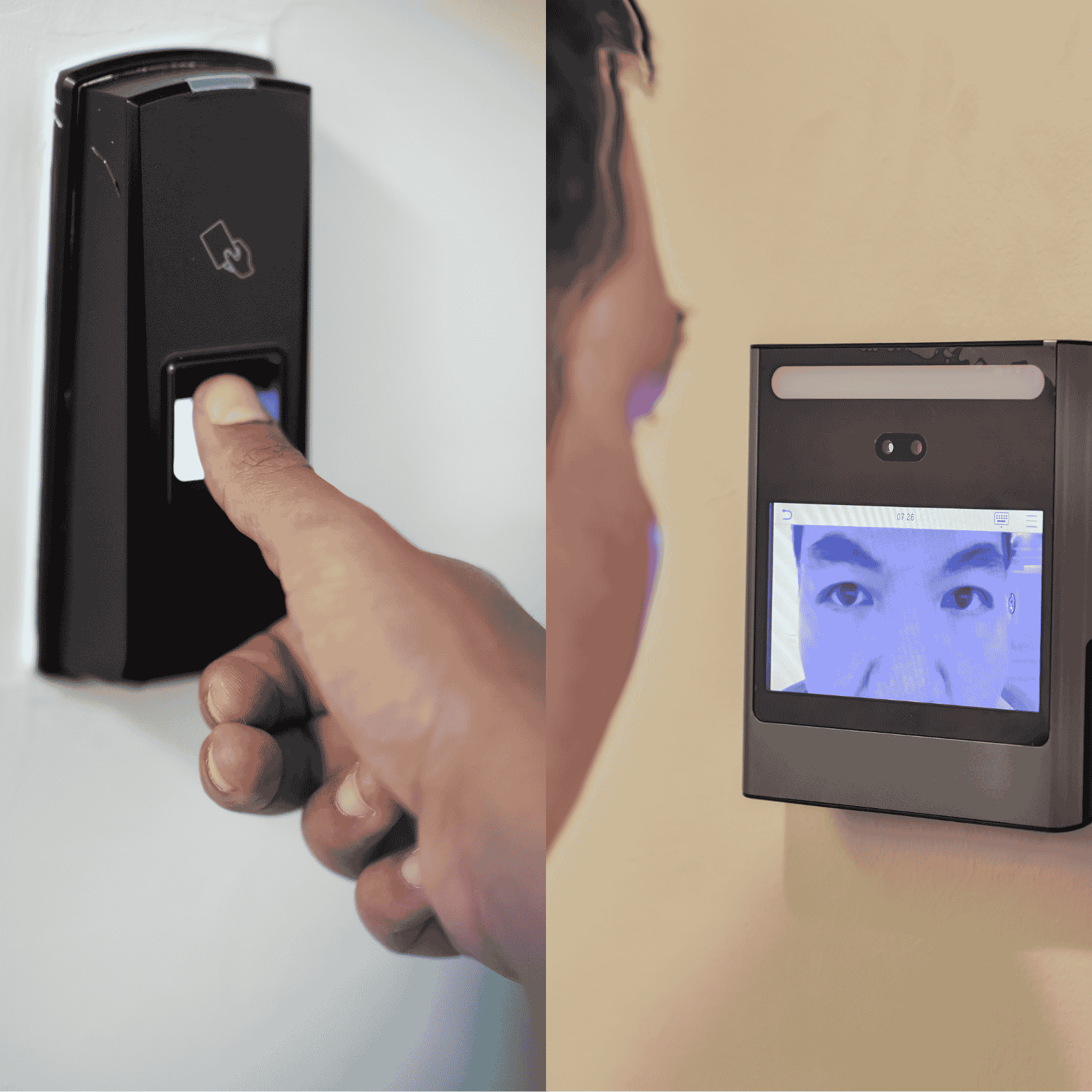 fingerprint vs facial fingerprint vs facial