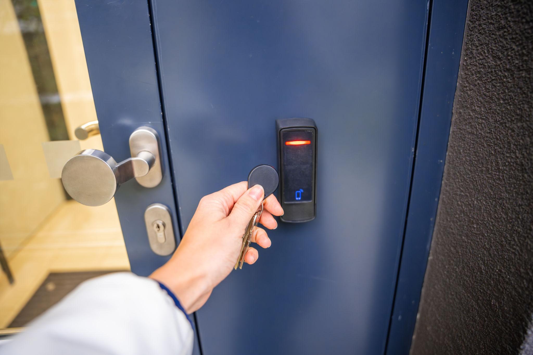 key fob door entry system
