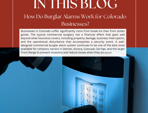 How Do Burglar Alarms Work for Colorado Businesses?