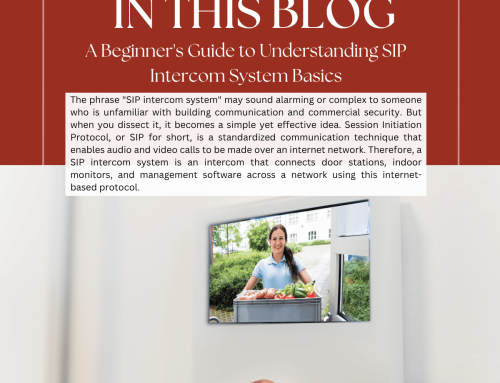 A Beginner’s Guide to Understanding SIP Intercom System Basics
