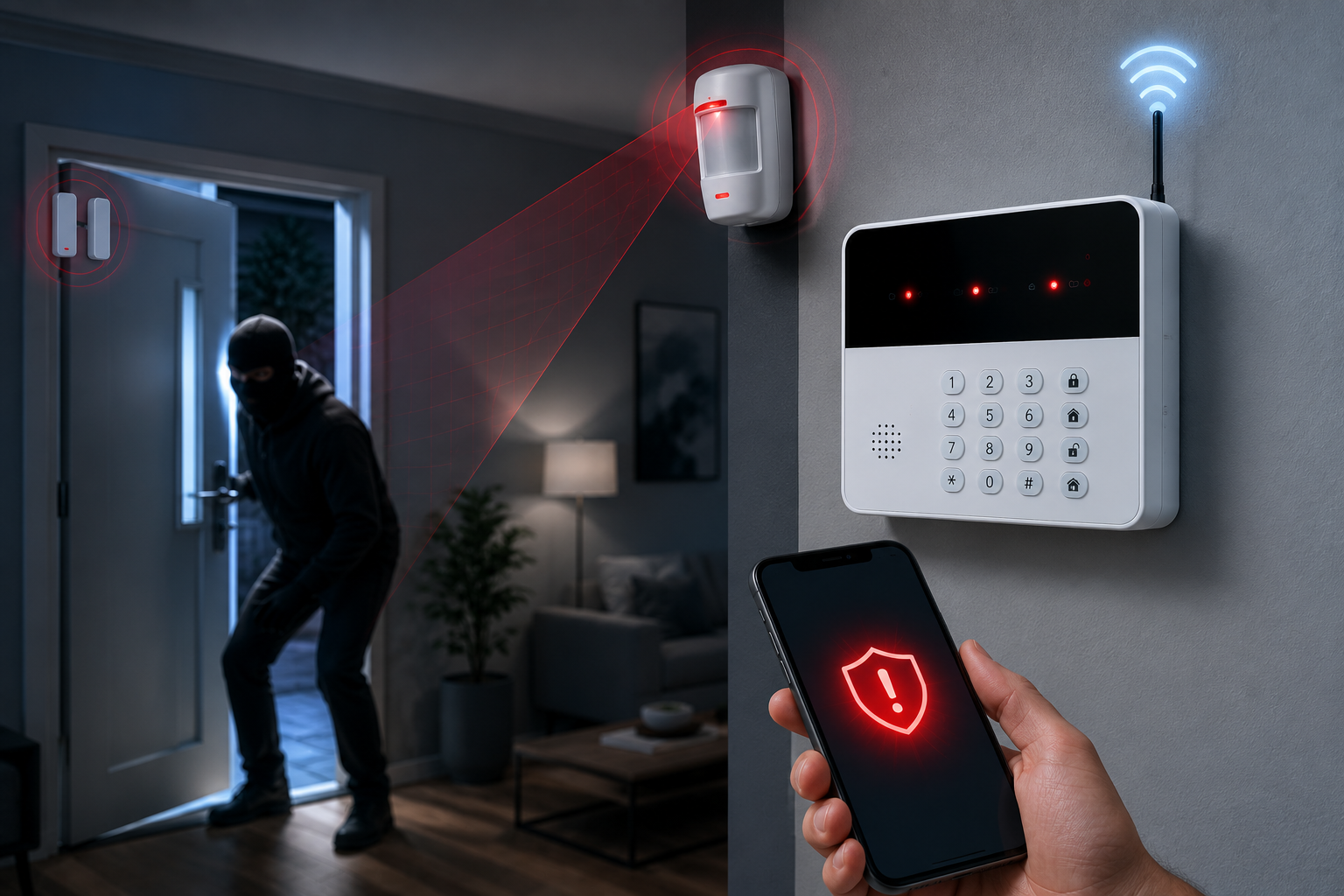 Smart Intrusion Detection System hero Smart Intrusion Detection System hero